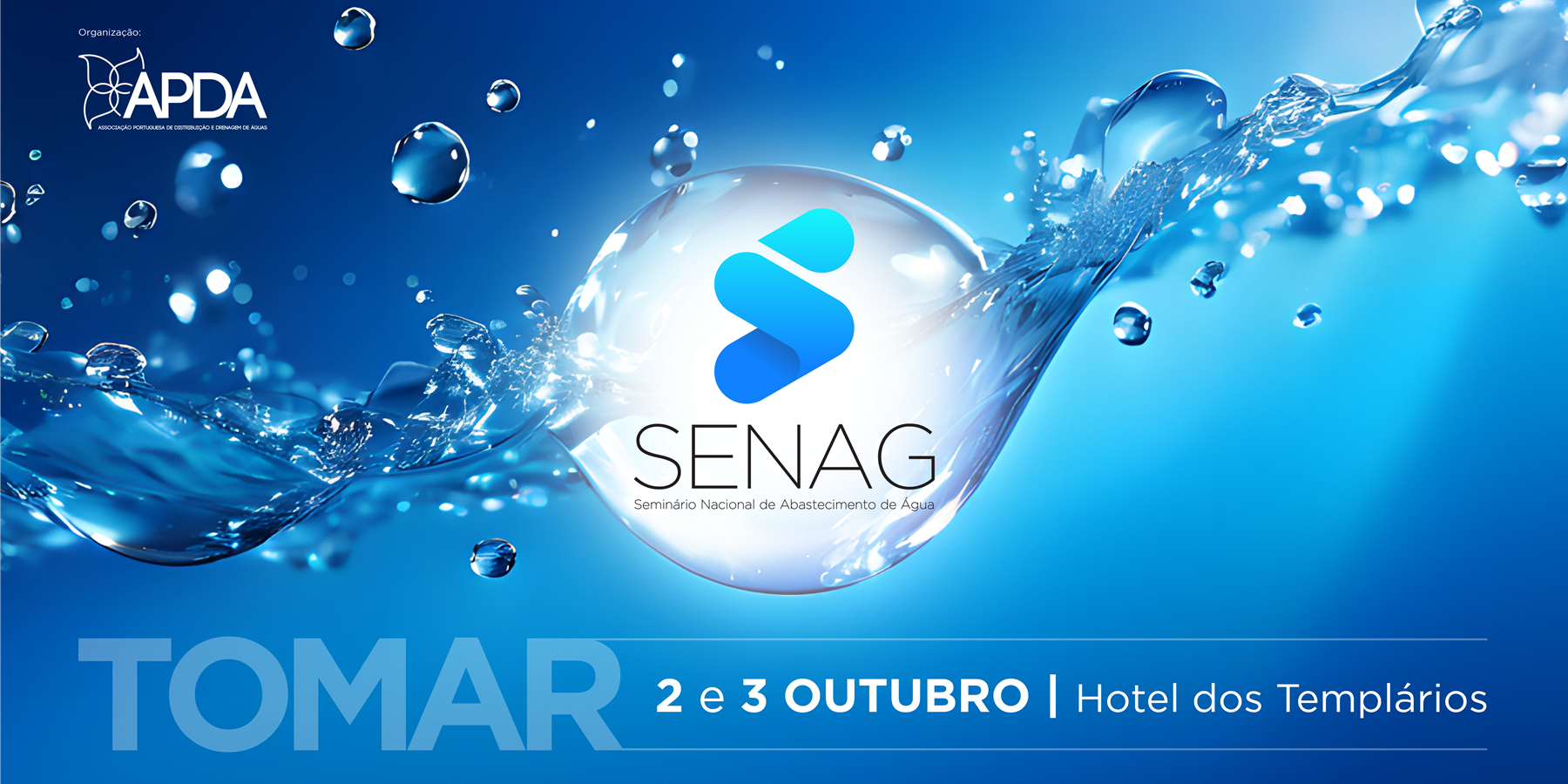 Banner SENAG 2024 - 2 e 3 Outubro no Hotel dos Templários