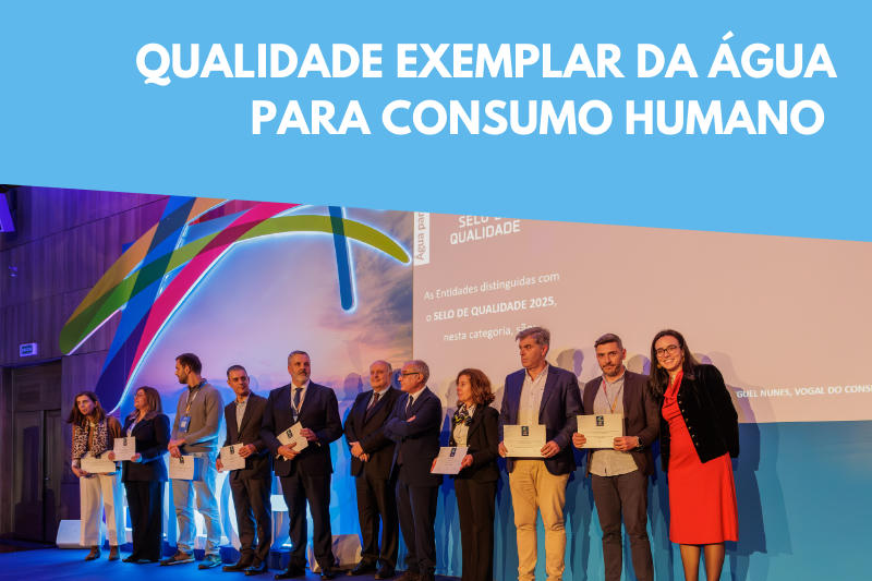Be Water recebe Selos de Qualidade Exemplar da Água